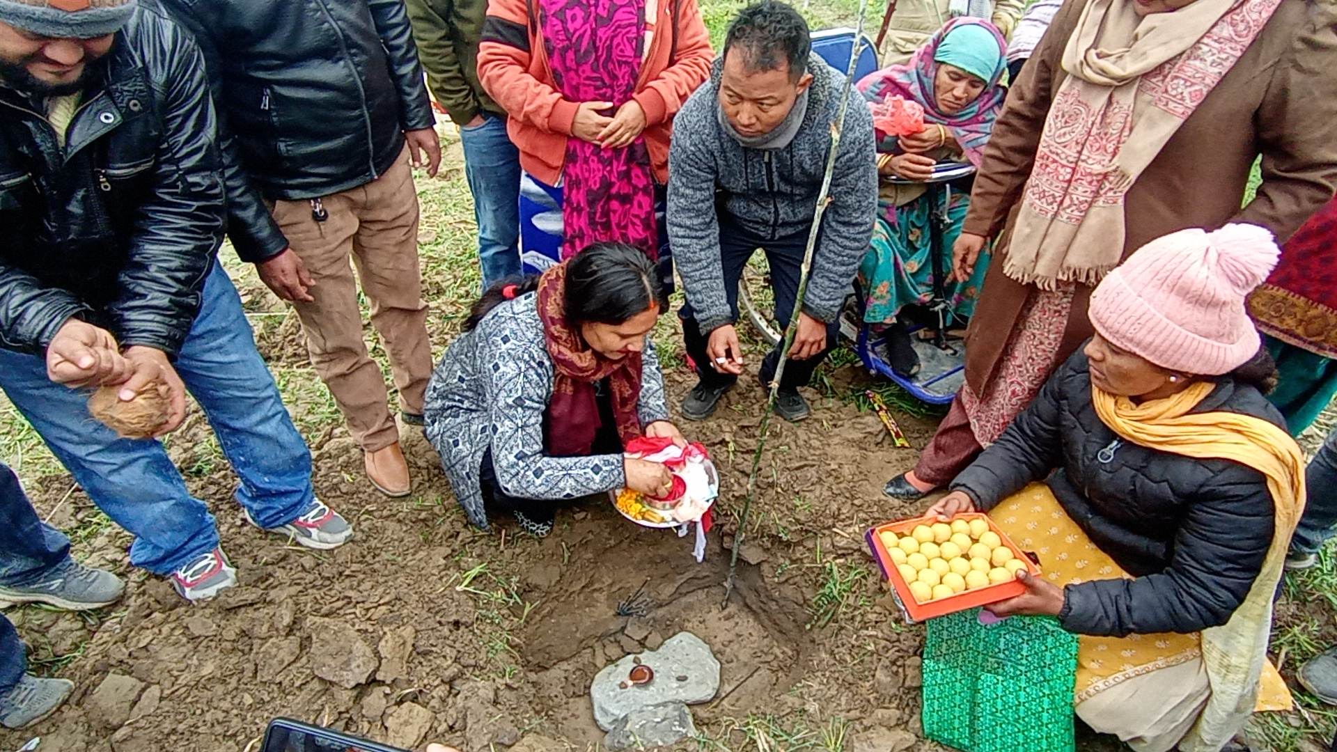 जनयुद्धकी घाइते शैलजा सार्कीको घर शिलान्यास 