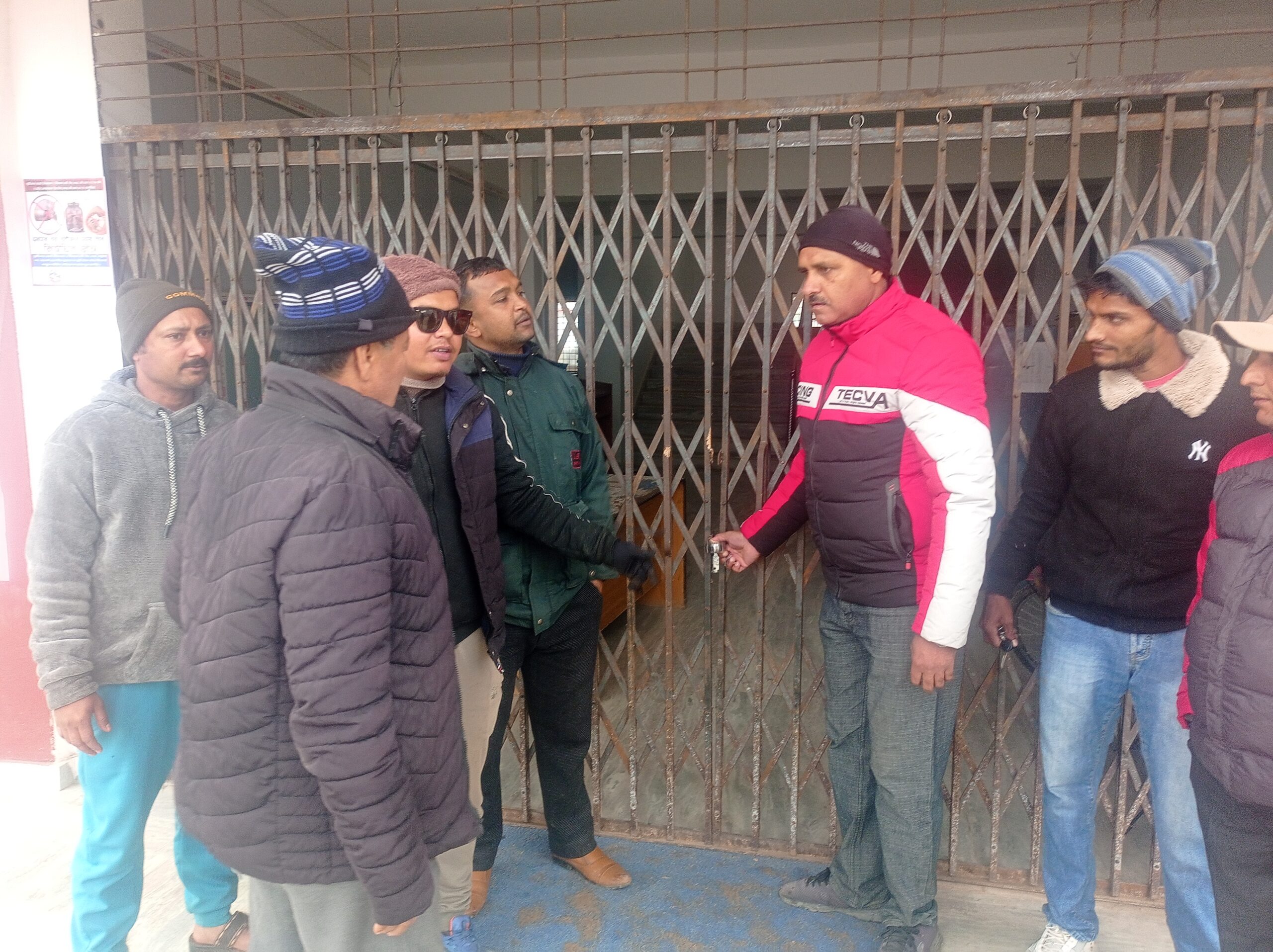 घोडाघोडी नगरपालिकामा तालाबन्दी